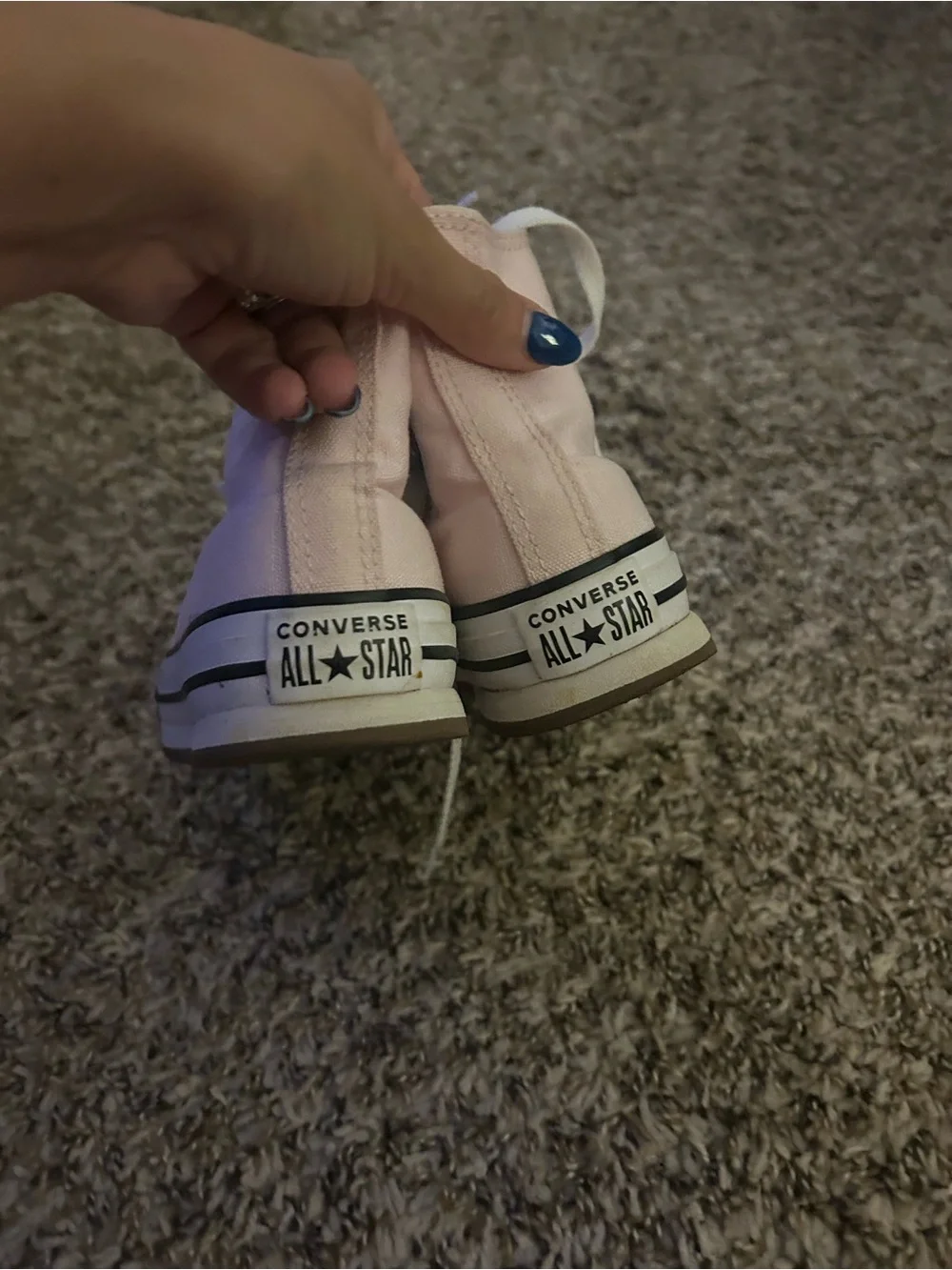 Converse Kids Pink High-Top Platform